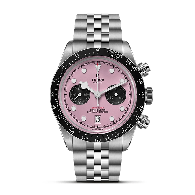 TUDORBlack Bay Chrono敢为之选磨光及磨砂不锈钢表壳，直径41毫米 - M79360N-0019 at Cortina Watch Malaysia