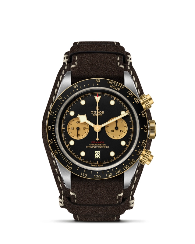 TUDORBlack Bay Chrono S&G碧湾计时型磨光及磨砂钢表壳，直径41毫米 - M79363N-0002 at Cortina Watch Malaysia