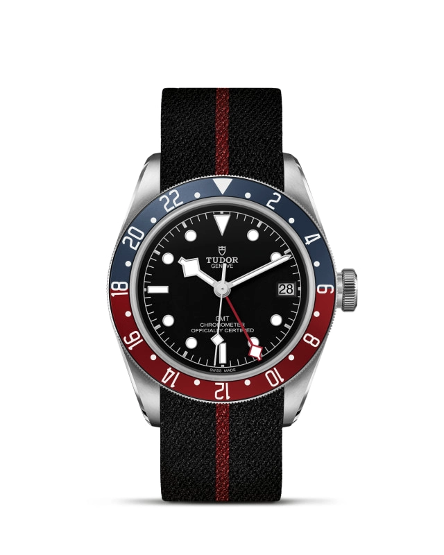 TUDORBlack Bay GMT碧湾格林尼治型磨光及磨砂钢表壳，直径41毫米 - M79830RB-0003 at Cortina Watch Malaysia