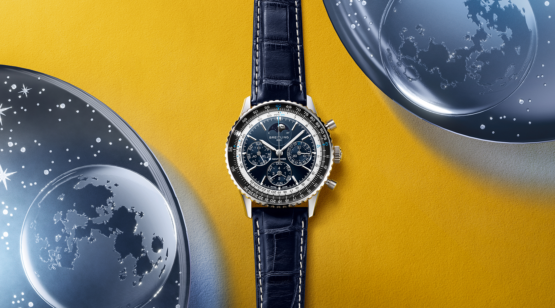 Breitling Unveils the Navitimer Perpetual Calendar Chronograph in a High-Altitude Duo - Cortina Watch Malaysia