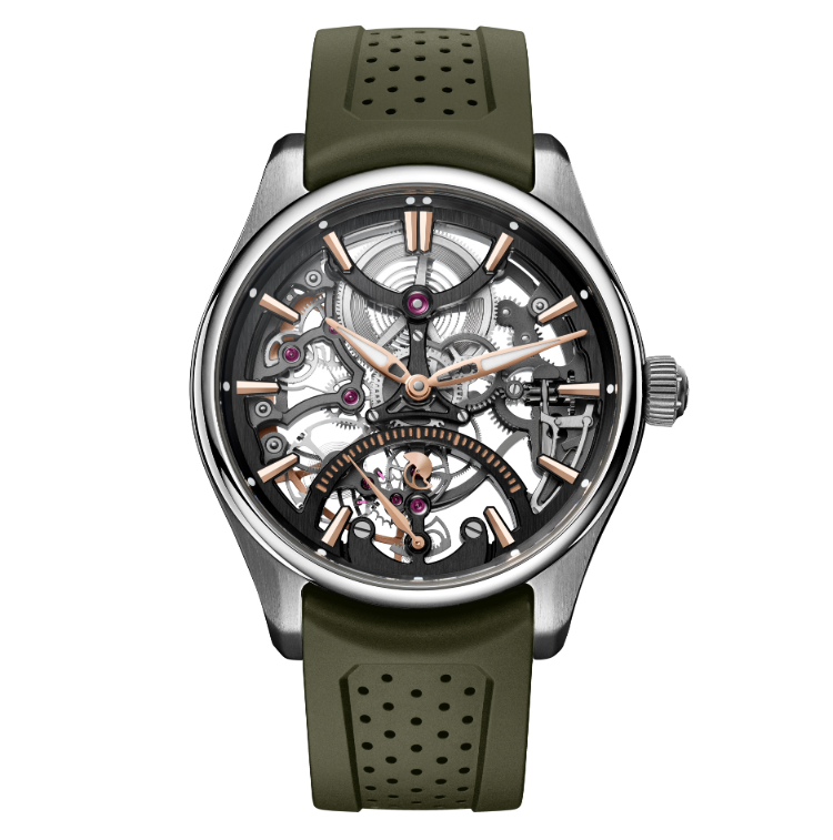 Pioneer Skeleton Retrograde Seconds - Cortina Watch Malaysia