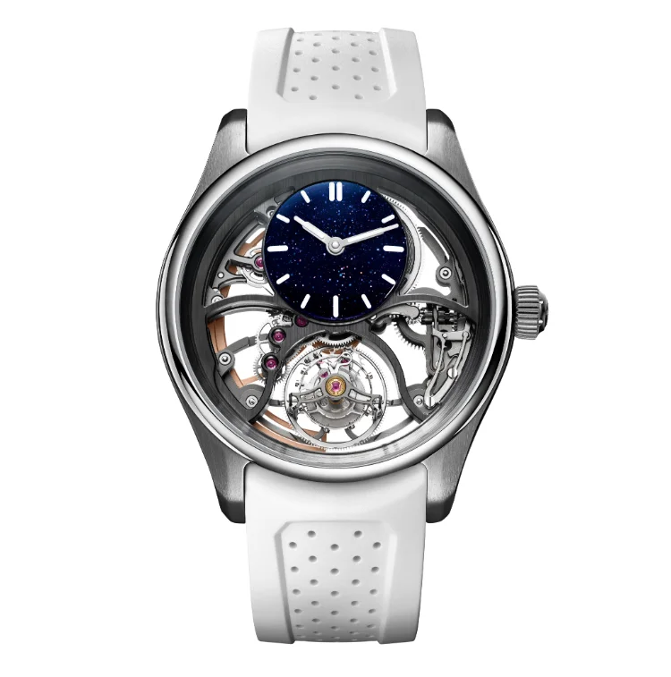Pioneer Cylindrical Tourbillon Skeleton Aventurine Saquon Barkley Edition - Cortina Watch Malaysia