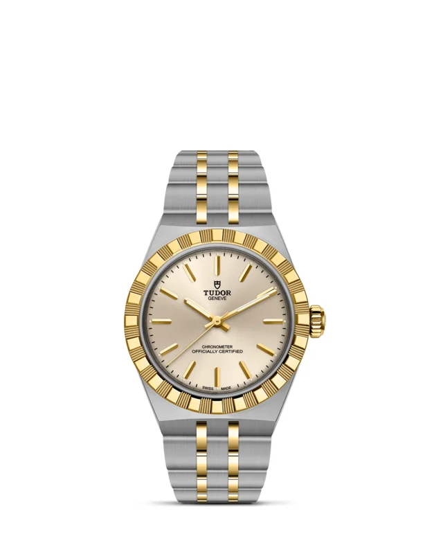 TUDORTUDOR RoyalTUDOR Royal30mm stainless steel and yellow gold case, with polished and satin finish -  at Cortina Watch Malaysia