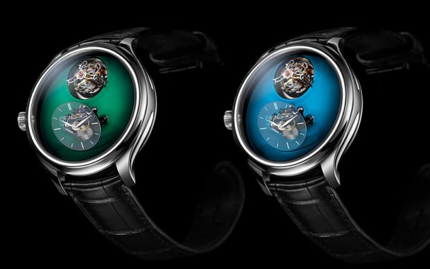 Hmoser Endeavour Cylindrical Tourbillon 1810 1202 Cosmic Green And 1810 1200 Funky Blue 1024x640 2 E1597996703644
