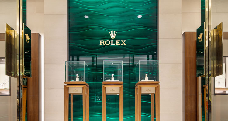 Rolex Raffles City Cortina Watch Singapore