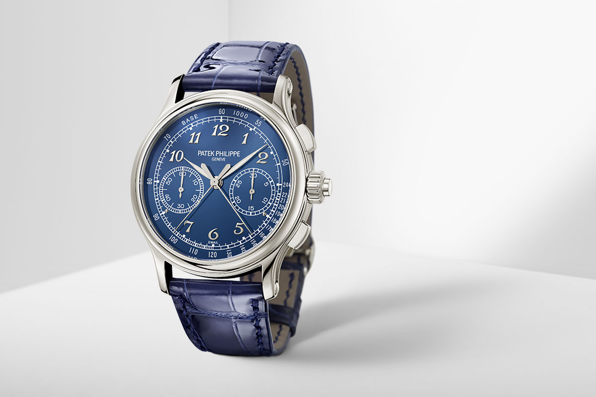 The New Patek Philippe Ref. 5370p 011 In Glossy Blue