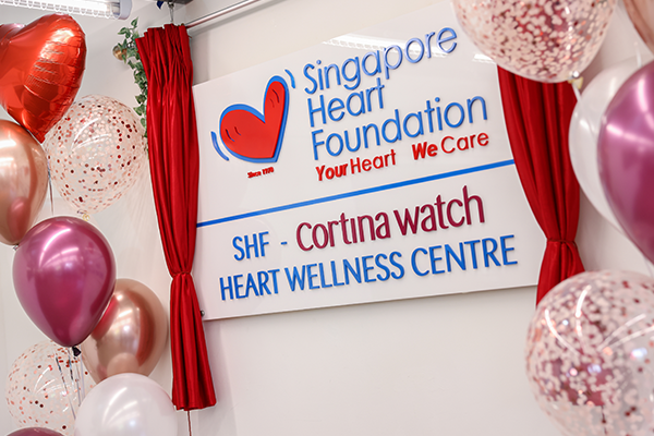 Cortina Watch Heart Wellness Centre Unveiling With Singapore Heart Foundation Photo Of Plaqu