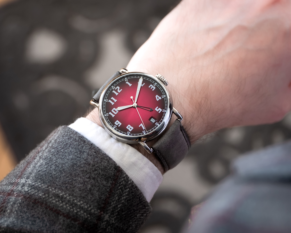 H. Moser   Cie. Heritage Dual Time Cortina Watch