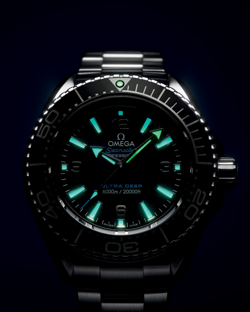Omega Seamaster Planet Ocean 6000m Ultra Deep  215.30.46.21.03.001 Cortina Watch