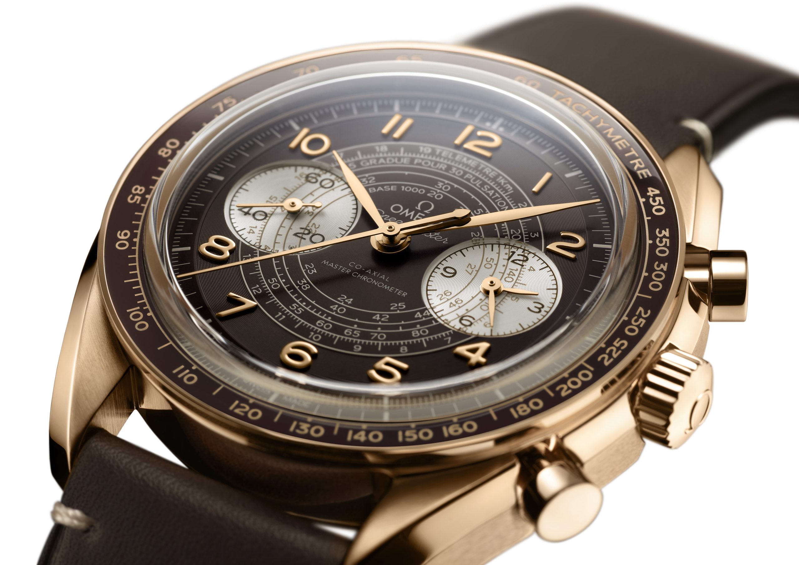 Cortina Watch Omega Speedmaster Chronoscope Co Axial Master Chronometer Chronograph Scaled