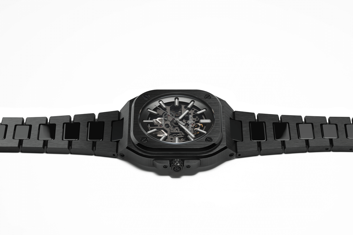 Bell Ross Br 05 Skeleton Black Ceramic Ceramic Bracelet Br05a Bl Sk Ce Cortina Watch 1