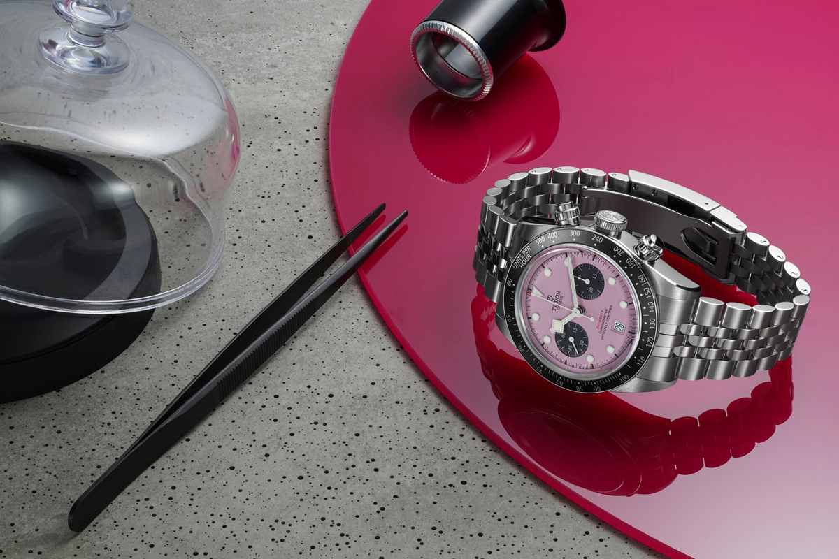 Tudor Black Bay Chrono Pink Cortina Watch Featured Image