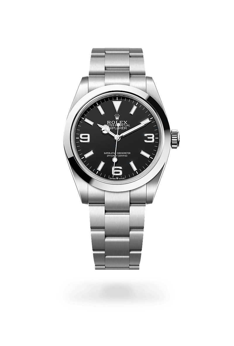 Rolex Explorer in Oystersteel, M224270-0001 - Cortina Watch Thailand