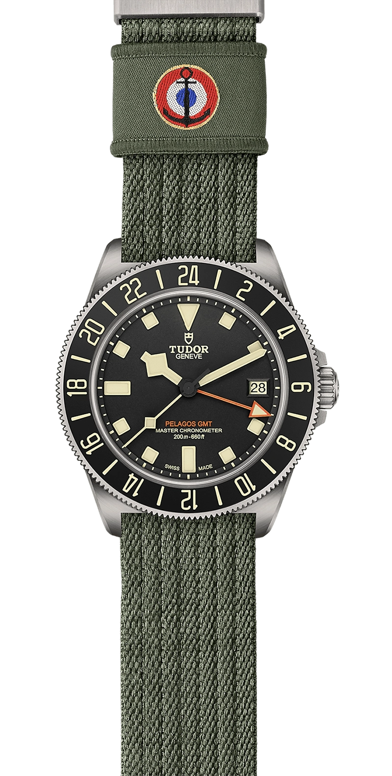 TUDORPelagos FXD GMTPelagos FXD42mm titanium case, satin-brushed finish, fixed strap bars - M2542G267NU-0002 at Cortina Watch Thailand