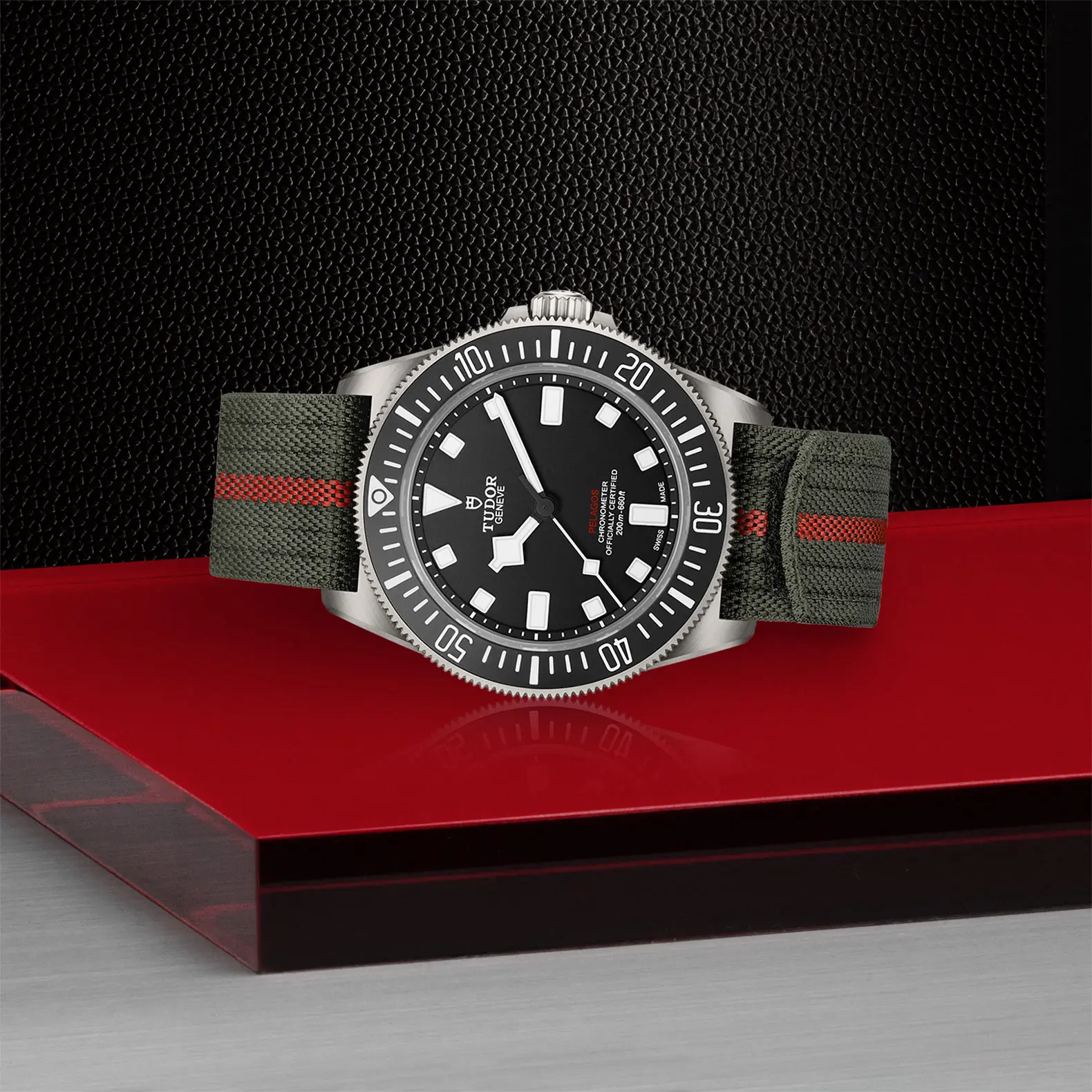 TUDORPelagos FXDPelagos FXDTitanium case, 42mm in diameter, 12.75mm thick, 52mm from lug to lug, satin-brushed finish, fixed strap bars, steel case back - M25717N-0001 at Cortina Watch Thailand