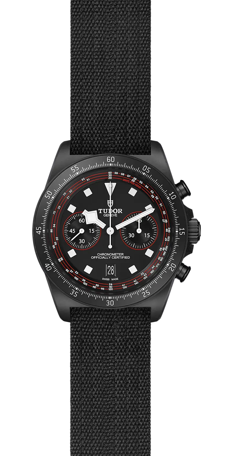 TUDORPelagos FXD ChronoPelagos FXD43mm black carbon composite case with matt finish - M25827KN-0001 at Cortina Watch Thailand