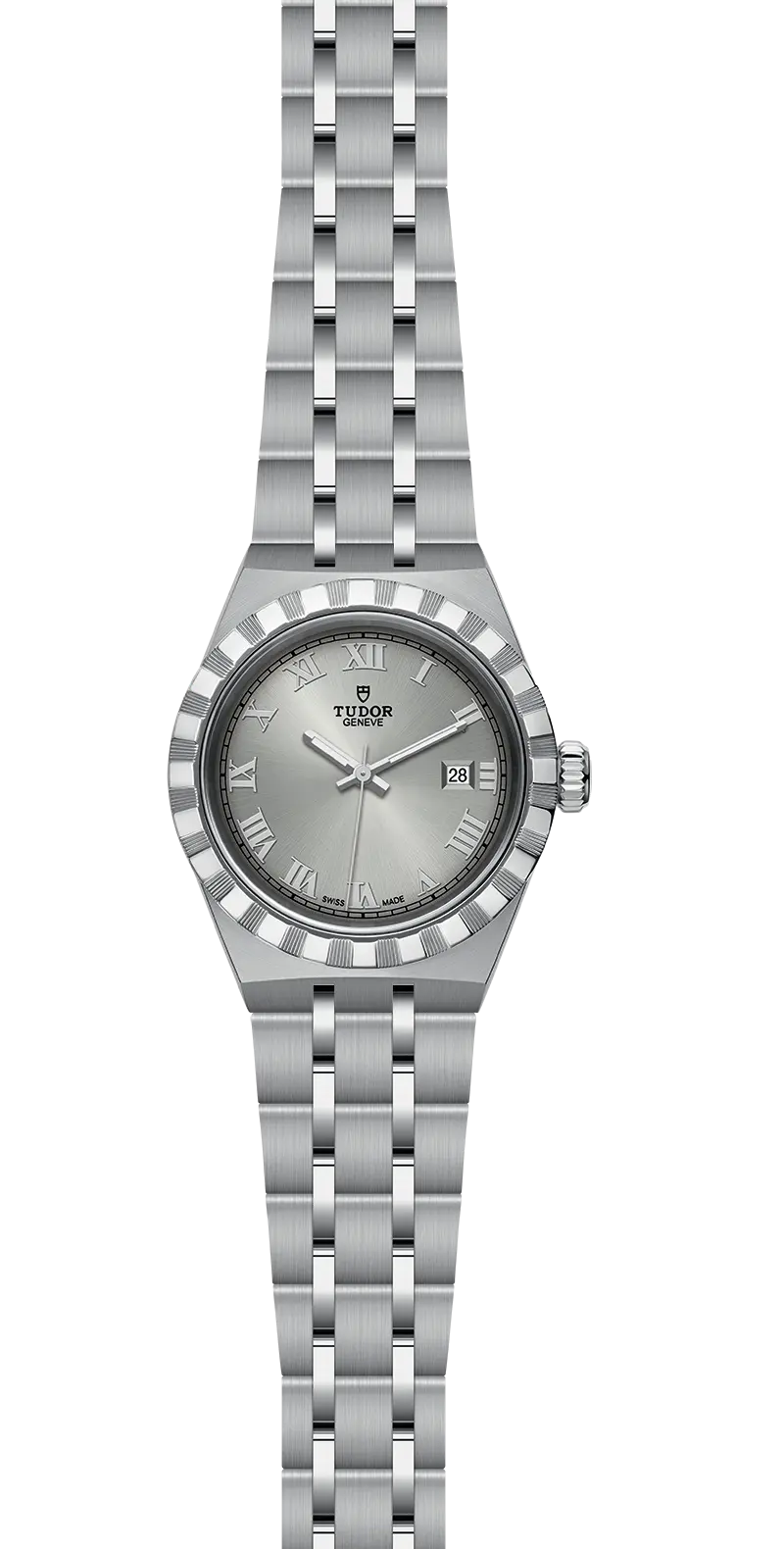 TUDORTUDOR RoyalTUDOR Royal28mm steel case with polished and satin finish - M28300-0001 at Cortina Watch Thailand