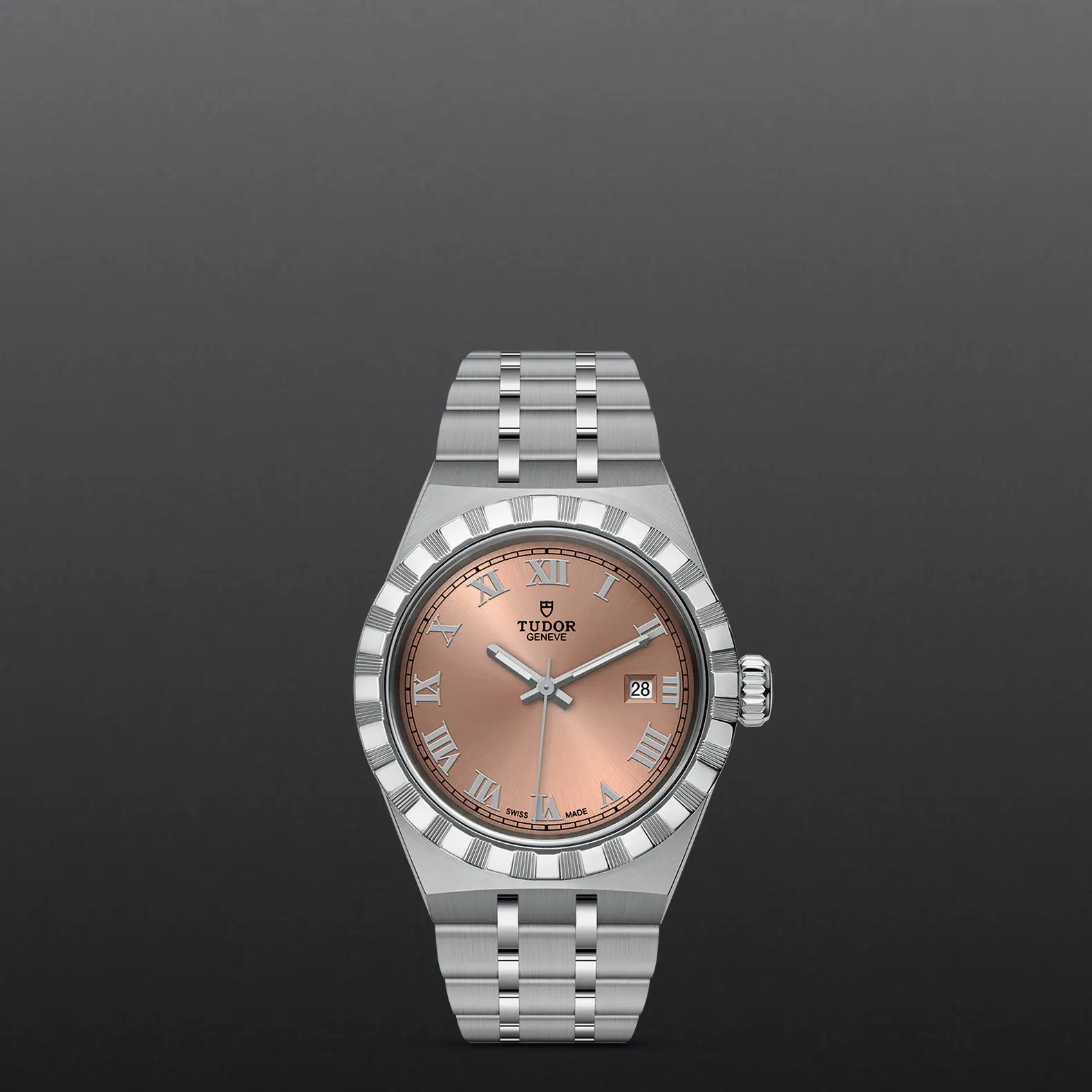 TUDORTUDOR RoyalTUDOR Royal28mm steel case with polished and satin finish - M28300-0008 at Cortina Watch Thailand