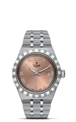 TUDORTUDOR RoyalTUDOR Royal28mm steel case with polished and satin finish - M28300-0008 at Cortina Watch Thailand