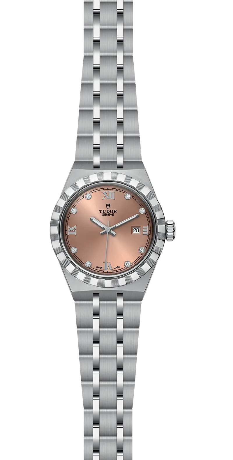 TUDORTUDOR RoyalTUDOR Royal28mm steel case with polished and satin finish - M28300-0010 at Cortina Watch Thailand