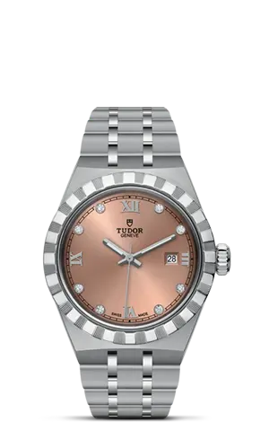 TUDORTUDOR RoyalTUDOR Royal28mm steel case with polished and satin finish - M28300-0010 at Cortina Watch Thailand