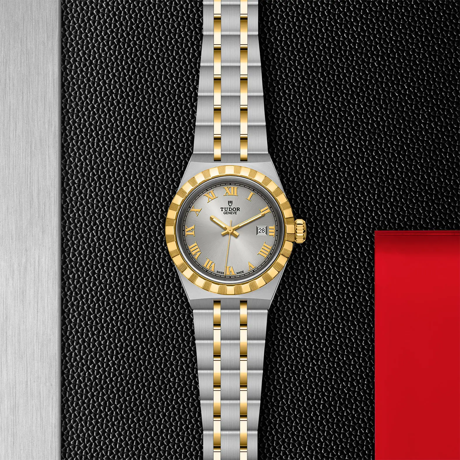 TUDORTUDOR RoyalTUDOR Royal28mm steel case with polished and satin finish - M28303-0001 at Cortina Watch Thailand