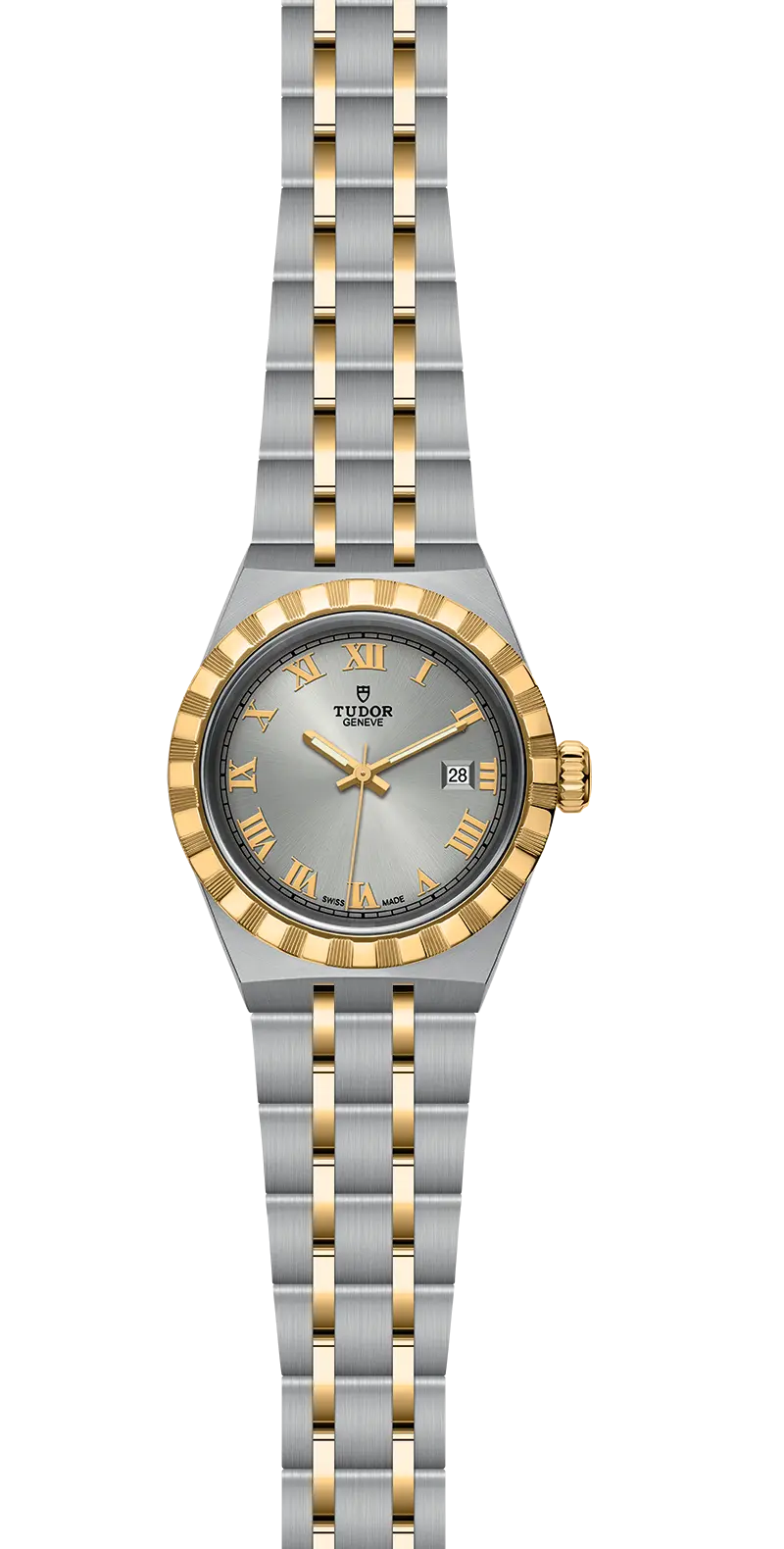 TUDORTUDOR RoyalTUDOR Royal28mm steel case with polished and satin finish - M28303-0001 at Cortina Watch Thailand