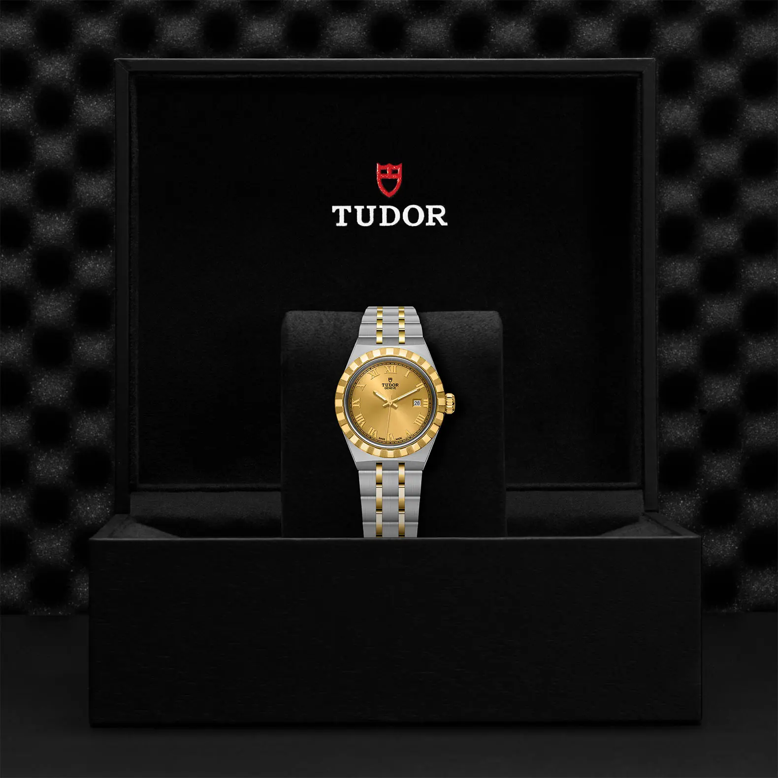 TUDORTUDOR RoyalTUDOR Royal28mm steel case with polished and satin finish - M28303-0004 at Cortina Watch Thailand