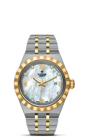 TUDORTUDOR RoyalTUDOR Royal28mm steel case with polished and satin finish - M28303-0007 at Cortina Watch Thailand