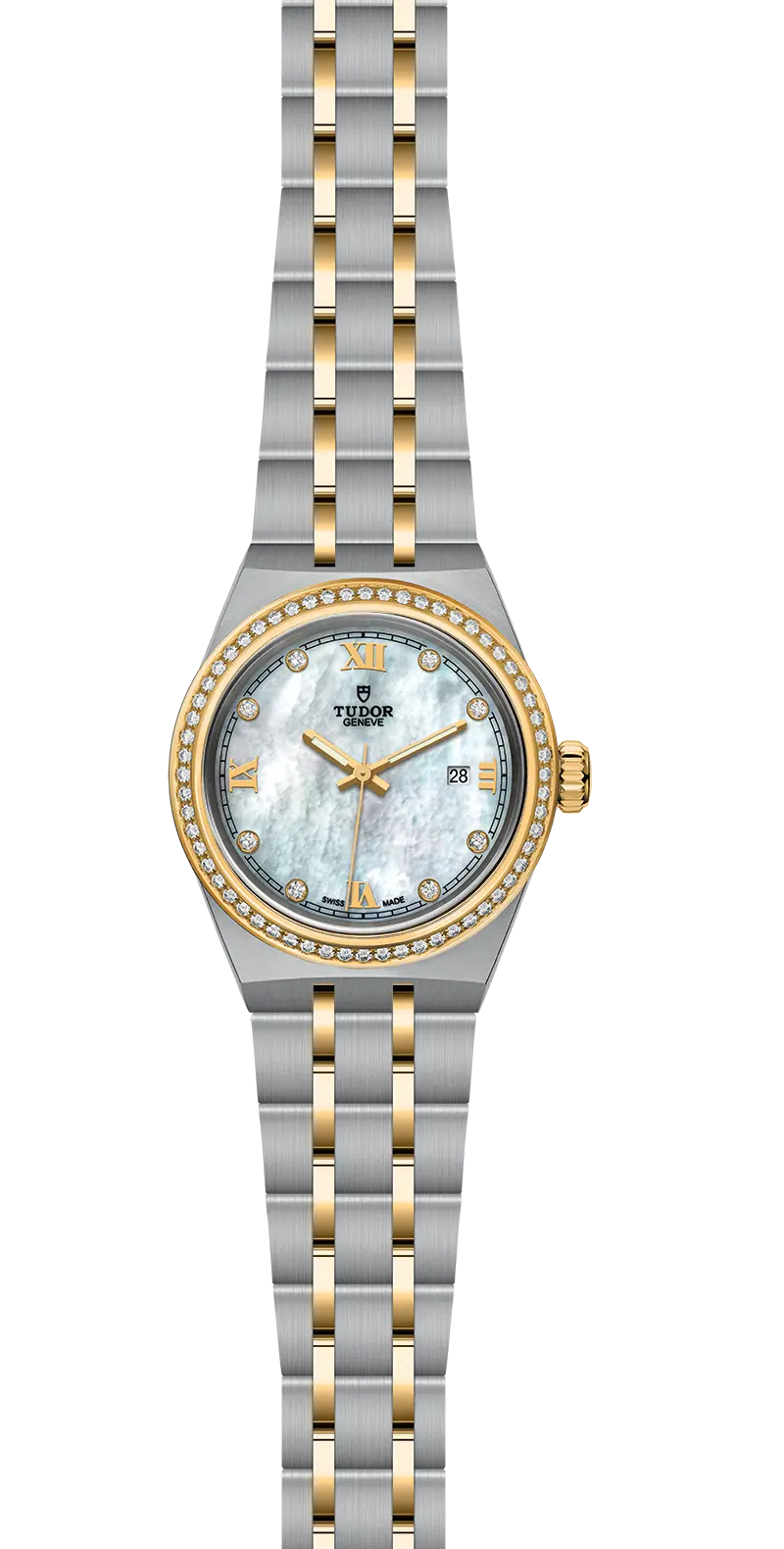 TUDORTUDOR RoyalTUDOR Royal28mm steel case with polished and satin finish - M28323-0001 at Cortina Watch Thailand