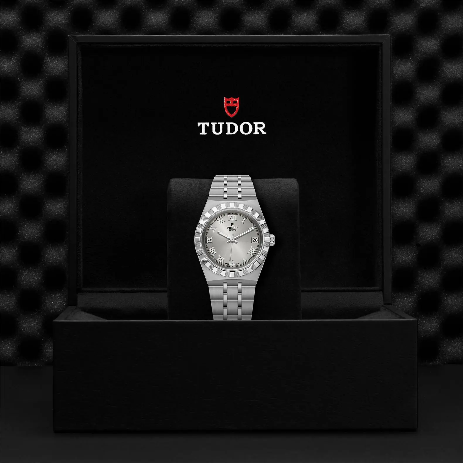TUDORTUDOR RoyalTUDOR Royal34mm steel case with polished and satin finish - M28400-0001 at Cortina Watch Thailand