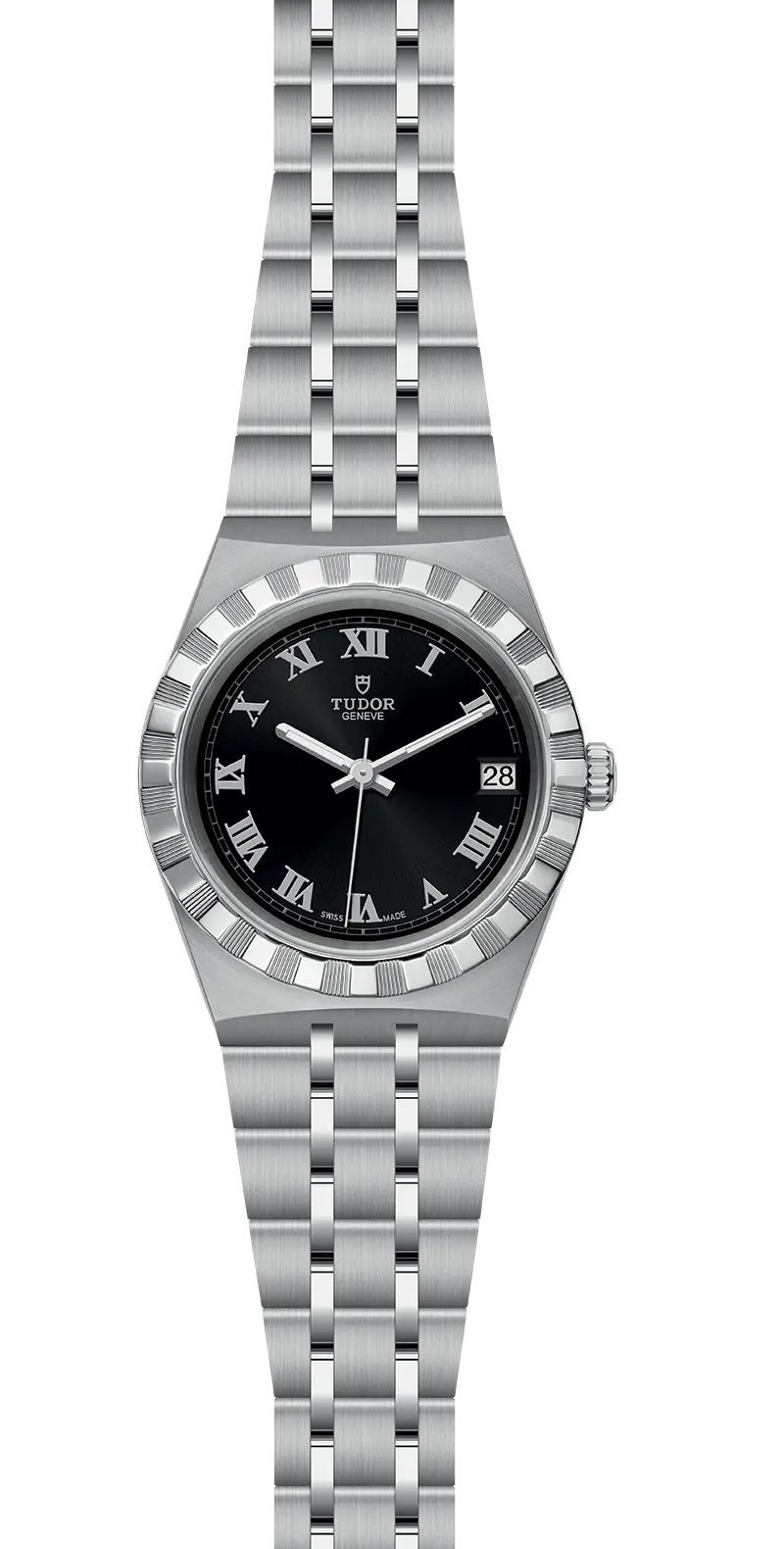 TUDORTUDOR RoyalTUDOR Royal34mm steel case with polished and satin finish - M28400-0003 at Cortina Watch Thailand
