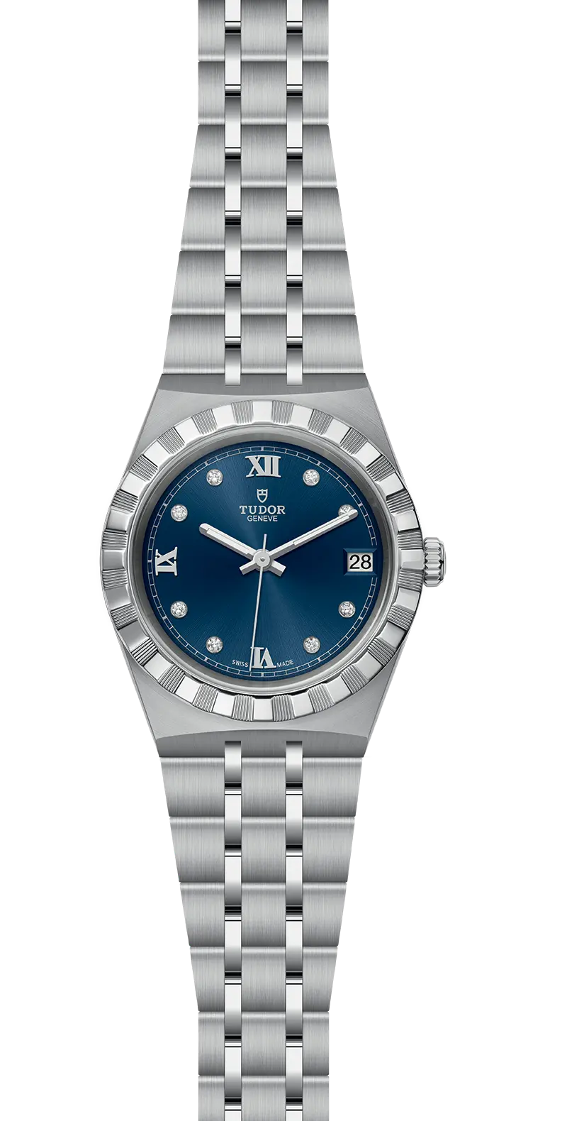 TUDORTUDOR RoyalTUDOR Royal34mm steel case with polished and satin finish - M28400-0007 at Cortina Watch Thailand