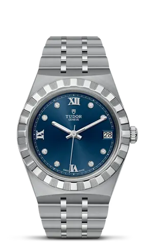 TUDORTUDOR RoyalTUDOR Royal34mm steel case with polished and satin finish - M28400-0007 at Cortina Watch Thailand