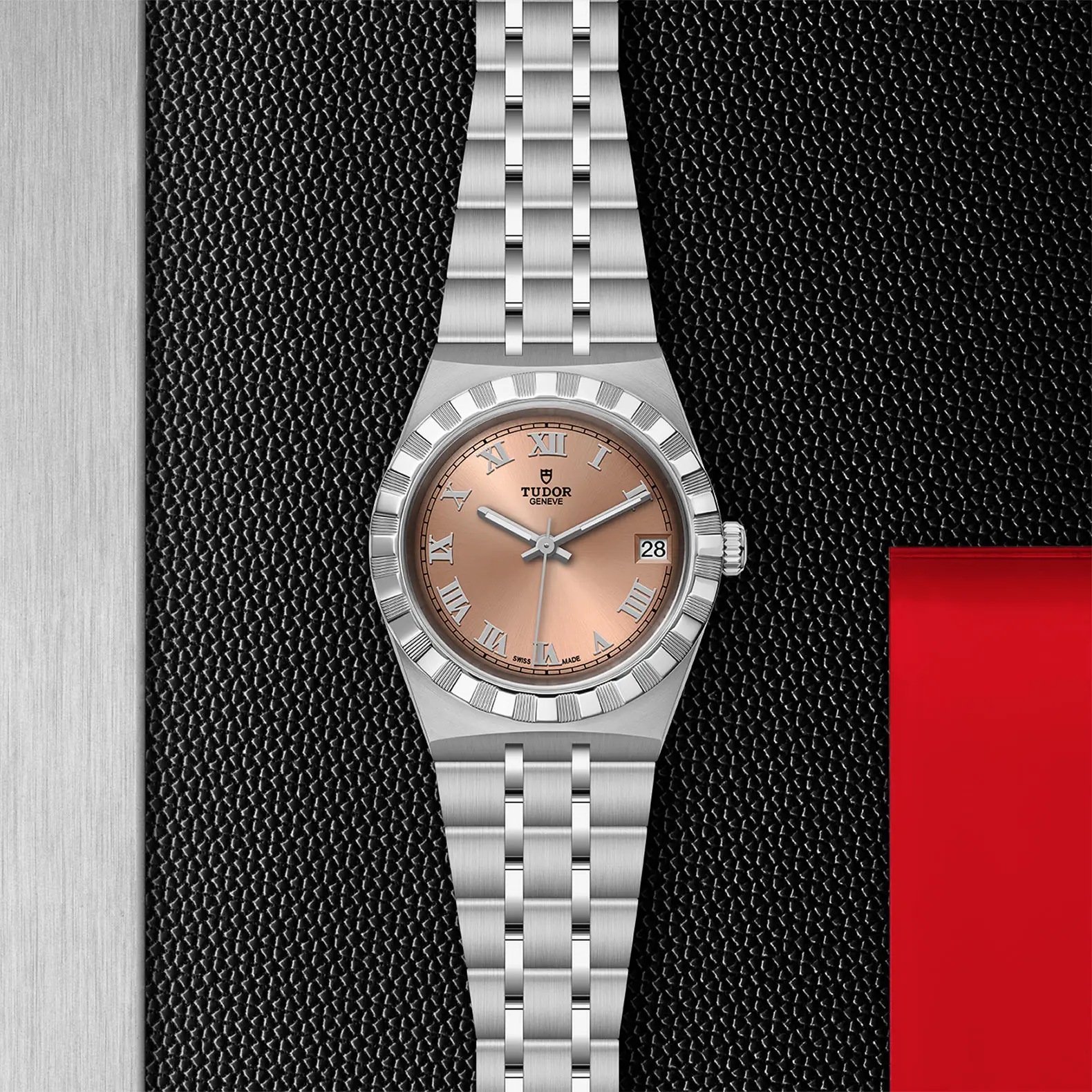 TUDORTUDOR RoyalTUDOR Royal34mm steel case with polished and satin finish - M28400-0009 at Cortina Watch Thailand