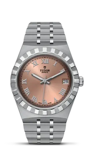 TUDORTUDOR RoyalTUDOR Royal34mm steel case with polished and satin finish - M28400-0009 at Cortina Watch Thailand