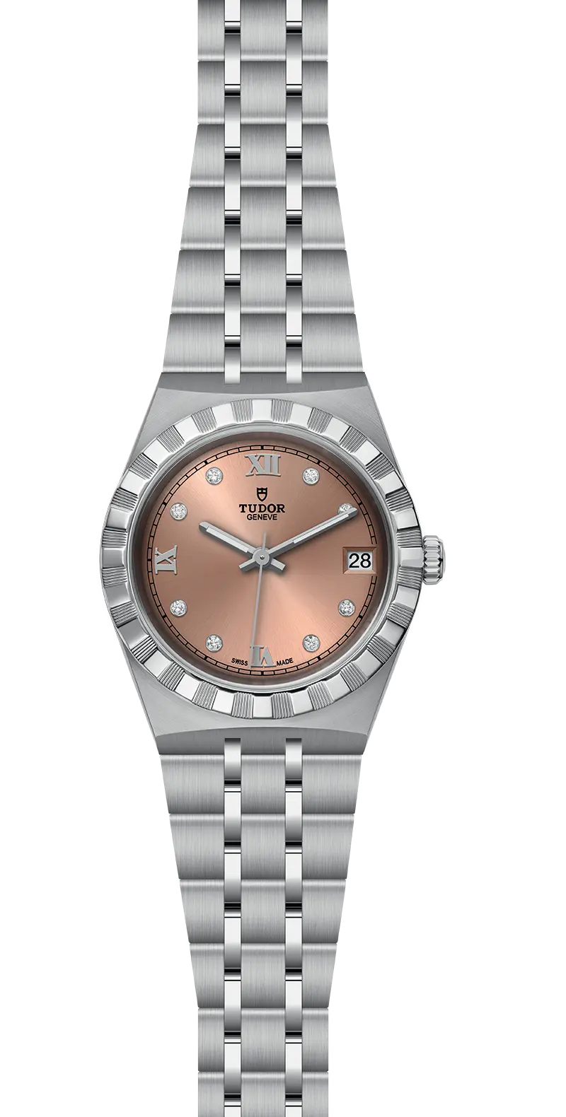 TUDORTUDOR RoyalTUDOR Royal34mm steel case with polished and satin finish - M28400-0011 at Cortina Watch Thailand