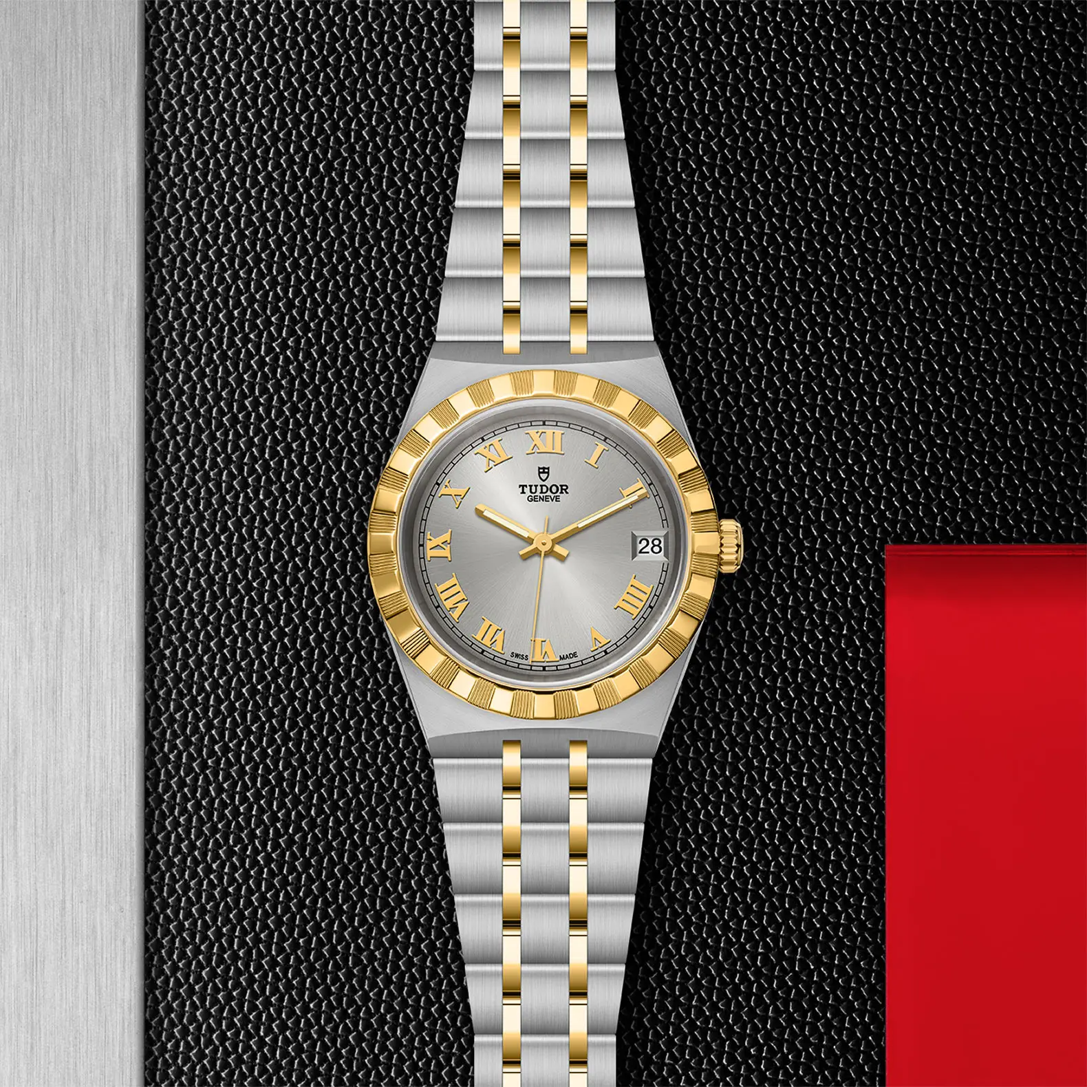 TUDORTUDOR RoyalTUDOR Royal34mm steel case with polished and satin finish - M28403-0001 at Cortina Watch Thailand