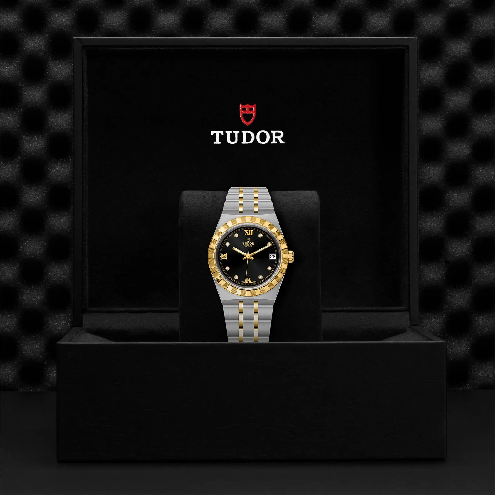 TUDORTUDOR RoyalTUDOR Royal34mm steel case with polished and satin finish - M28403-0005 at Cortina Watch Thailand