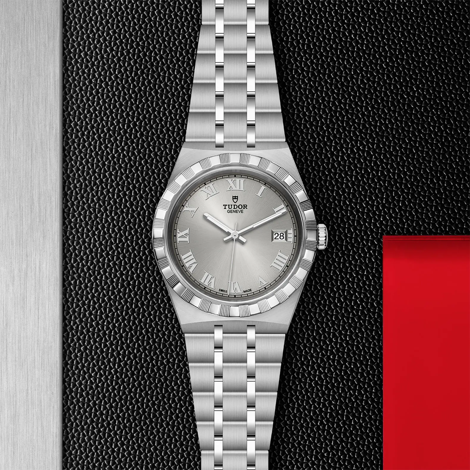 TUDORTUDOR RoyalTUDOR Royal38mm steel case with polished and satin finish - M28500-0001 at Cortina Watch Thailand