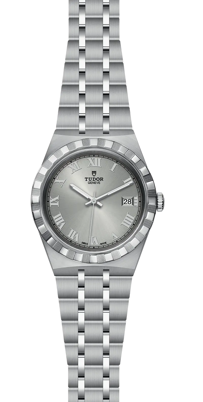 TUDORTUDOR RoyalTUDOR Royal38mm steel case with polished and satin finish - M28500-0001 at Cortina Watch Thailand