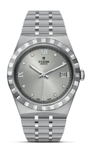 TUDORTUDOR RoyalTUDOR Royal38mm steel case with polished and satin finish - M28500-0002 at Cortina Watch Thailand