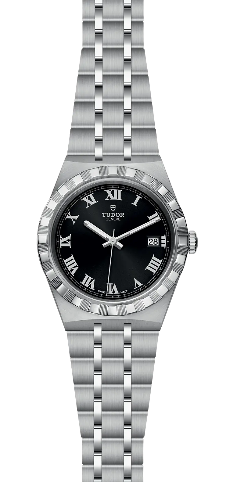 TUDORTUDOR RoyalTUDOR Royal38mm steel case with polished and satin finish - M28500-0003 at Cortina Watch Thailand