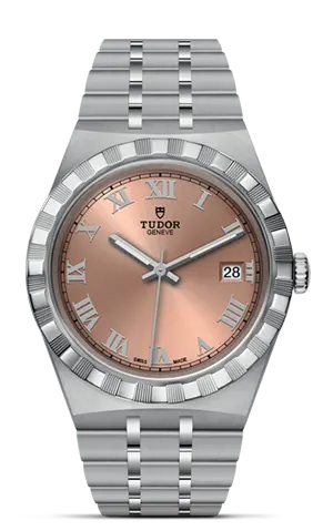 TUDORTUDOR RoyalTUDOR Royal38mm steel case with polished and satin finish - M28500-0007 at Cortina Watch Thailand