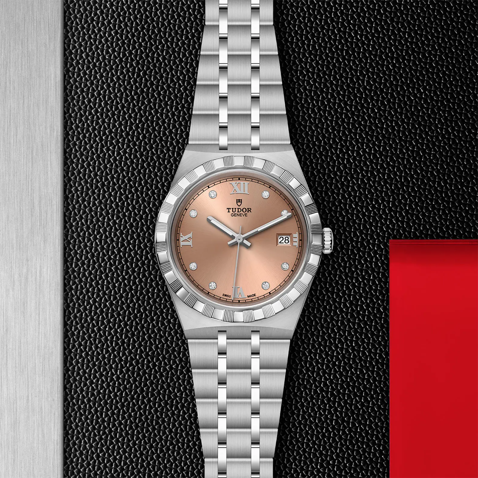 TUDORTUDOR RoyalTUDOR Royal38mm steel case with polished and satin finish - M28500-0009 at Cortina Watch Thailand