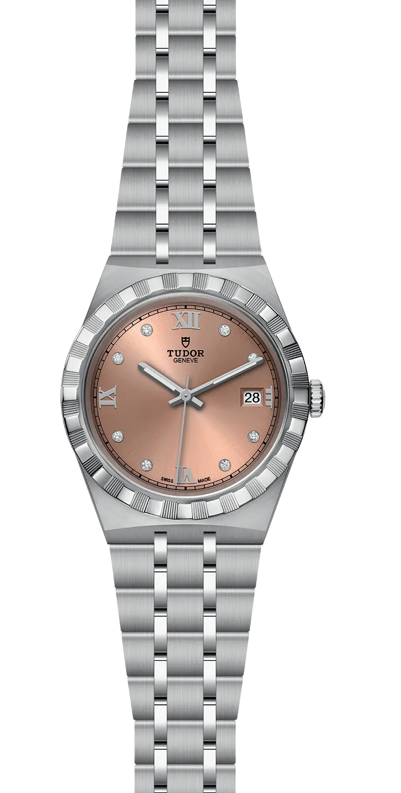 TUDORTUDOR RoyalTUDOR Royal38mm steel case with polished and satin finish - M28500-0009 at Cortina Watch Thailand