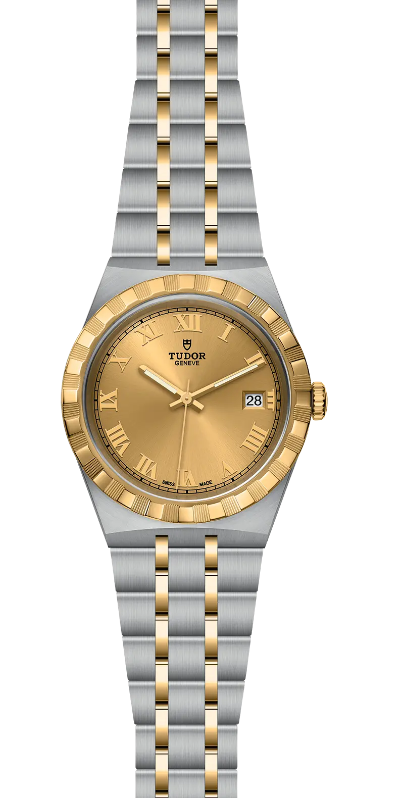 TUDORTUDOR RoyalTUDOR Royal38mm steel case with polished and satin finish - M28503-0003 at Cortina Watch Thailand