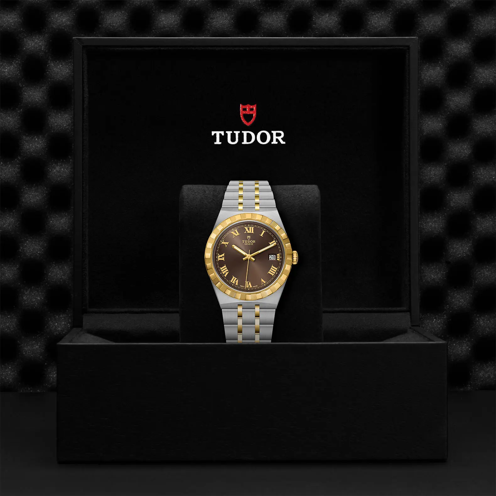 TUDORTUDOR RoyalTUDOR Royal38mm steel case with polished and satin finish - M28503-0007 at Cortina Watch Thailand