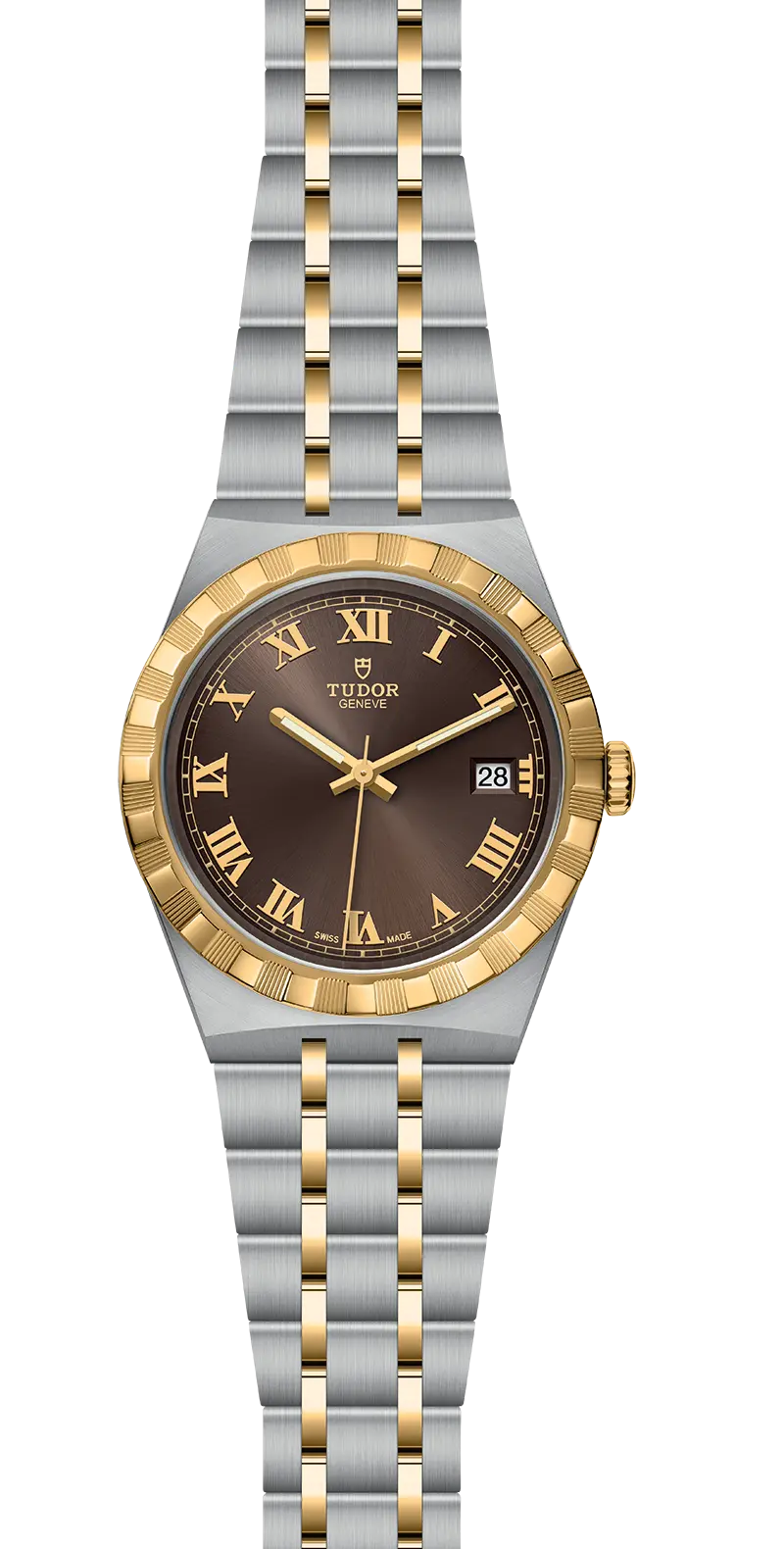 TUDORTUDOR RoyalTUDOR Royal38mm steel case with polished and satin finish - M28503-0007 at Cortina Watch Thailand