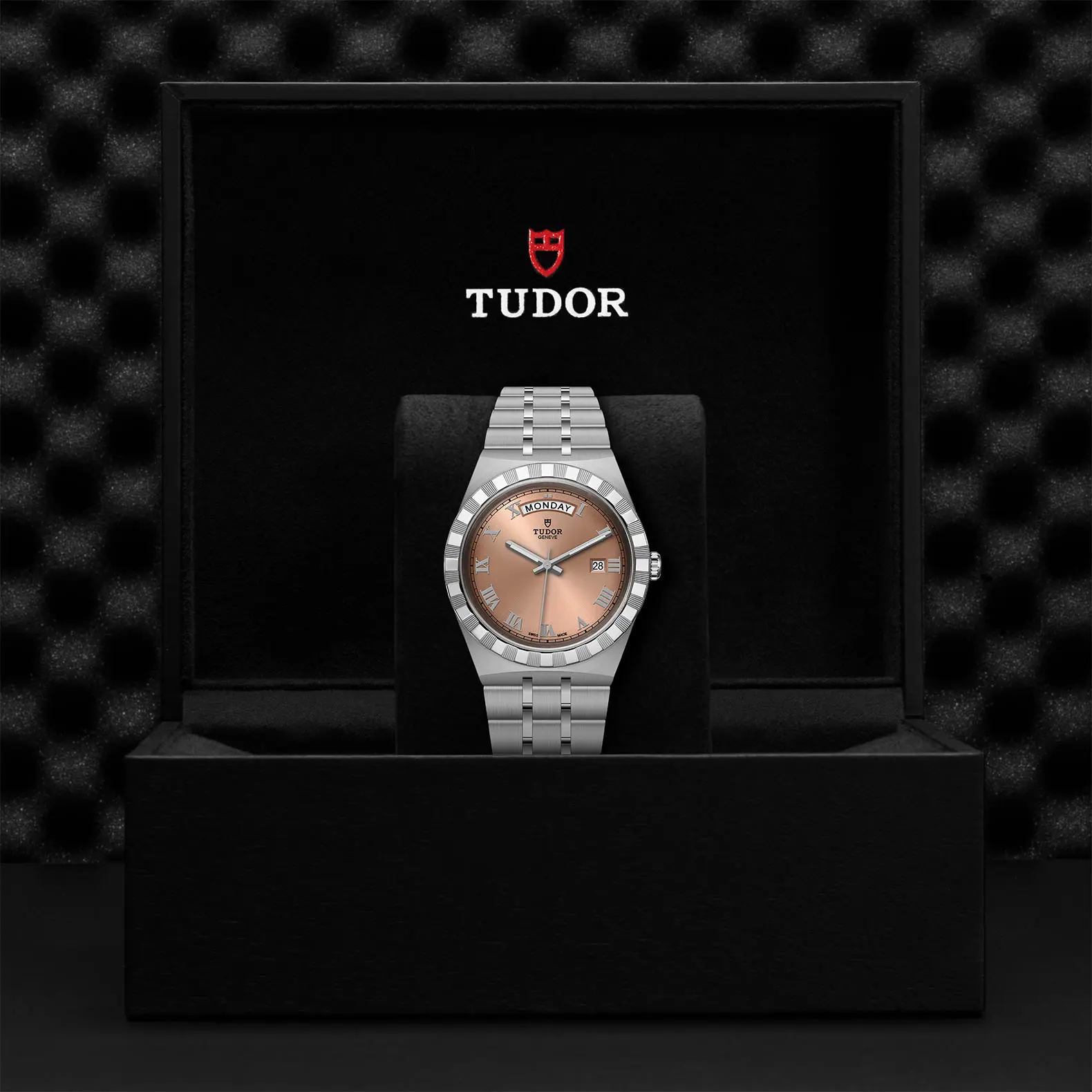 TUDORTUDOR RoyalTUDOR Royal41mm steel case with polished and satin finish - M28600-0009 at Cortina Watch Thailand